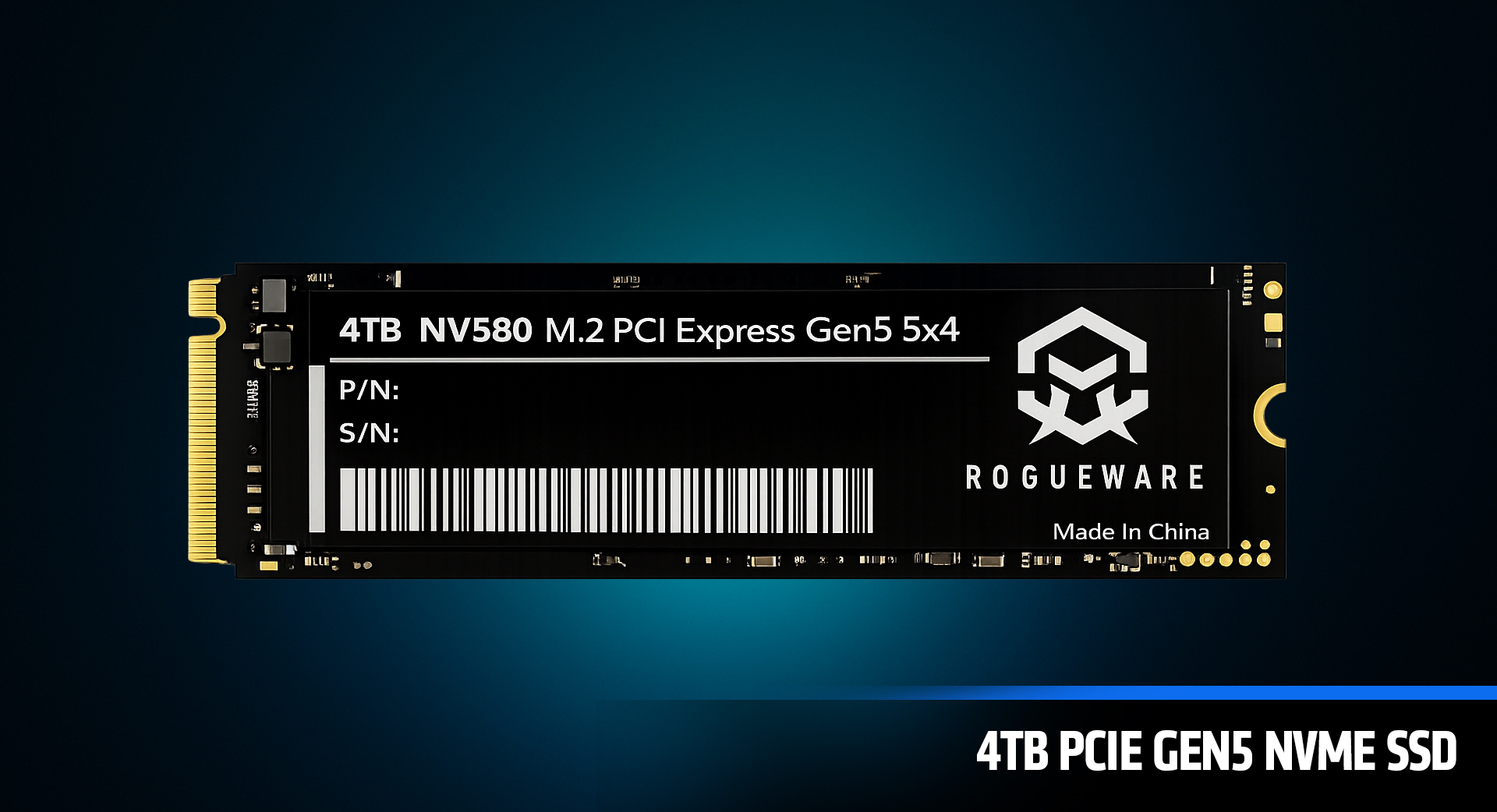4TB PCIe Gen5 NVMe SSD